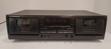 Pioneer CT-W403R Stereo Dual Double Cassette Deck Player Auto Reverse