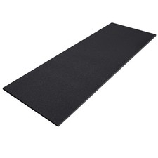 1/2x24x72 Inch High Density Polyurethane Upholstery Foam Sheet Black