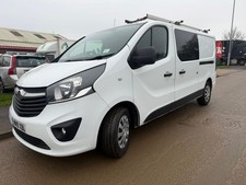 2019 Vauxhall Vivaro 1.6 Sportiv LWB Crew Van – 6 Seater (Euro 6) HPI, Price+VAT