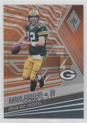 2017 Panini Phoenix Orange 4/99 Aaron Rodgers #38 2qw