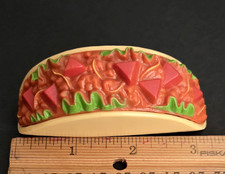 Pretend Play Fun With Food Mexican CDI Supreme Taco Plastic Prop Display Stage