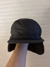 UGG Nylon Fur Men s Hat Winter Warm Ear Flap Dark Brown