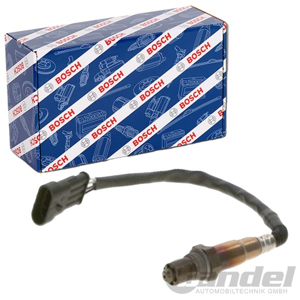 Bosch Lambdasonde Passend FüR Abarth 500 500C Grande Alfa Romeo 147 166-image
