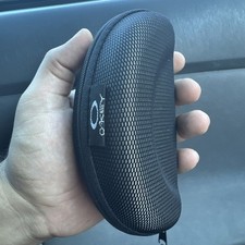 Oakley Sunglasses hard Case grey black silver