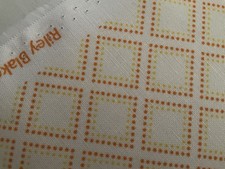 Cotton Fabric Checkered Pattern By Riley Blake 44 x 36 413