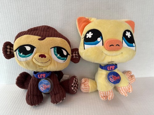 Littlest Pet Shop Hasbro - Chat VIP En Peluche Rose - Lps Petshop - Occasion