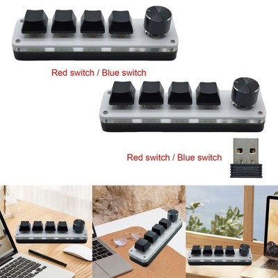 Mini Custom Keyboard Mechanische Tastatur für Office Desktop Computer Laptop