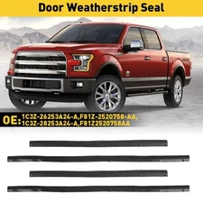 NEW Rear Right / Left Door Lower Weatherstrip Seal For 1999-2016 Ford Super Duty