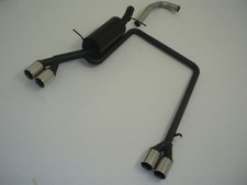 Friedrich Motorsport Duplex-Sportendschalldämpfer für Skoda Fabia, 1.2l 47 kW/1.