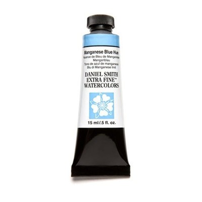 Daniel Smith Extra Fine Watercolor 15ml Paint Tube, Manganese Blue Hue