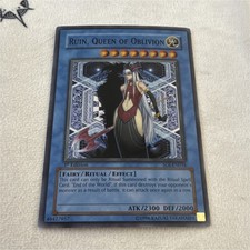Yu-Gi-Oh! TCG Ruin, Queen of Oblivion SOI-EN034 Ultimate Rare 1st Edition