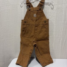 Carhartt Baby Boys Duck Colored Overalls Size 12 M 