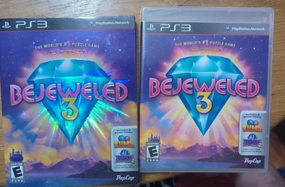 Bejeweled 3 with Zuma & Feeding Frenzy 2 - Sony PlayStation 3 for