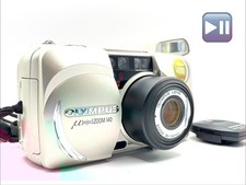  Near Mint OLYMPUS Mju  Zoom 140 Point  Shoot Film Camera w/Remote From Japan