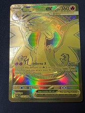 Oro Mega Charizard X ex Mega Iper Rara 130/094-2025 Pokemon Fiamme Fantastiche