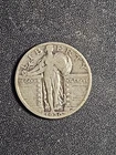 1930 U.S. Standing Liberty SILVER Quarter - Solid VG   stk#q10