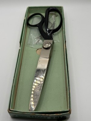 Vintage Wise Model C Pinking Shears Original Box Made In USA