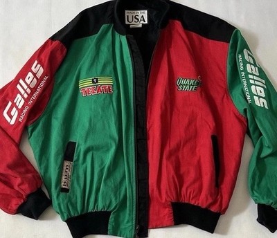 Galles Racing Jacket XL USA IndyCar Tecate Quaker State Motorsport 90s