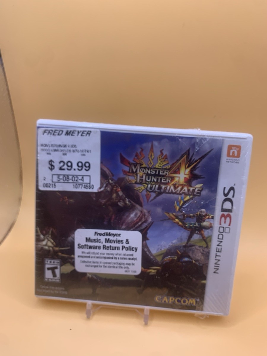 Monster Hunter 4 Ultimate (3DS, 2015) for sale online | eBay