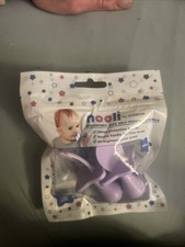 NOOLI by Grabease Baby Self-Feeding Utensils Spoon and Fork Set - Purple NEW 