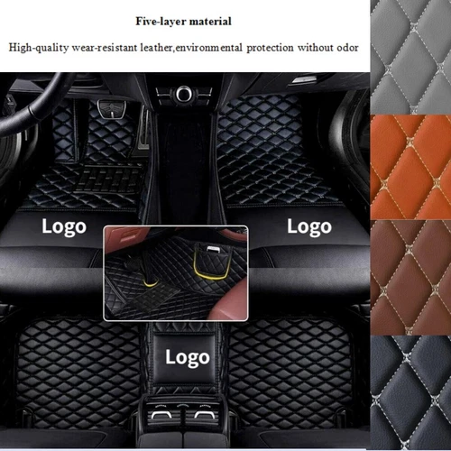 Fit For Nissan Titan/Titan Crew Cab Car Floor Mats Waterproof Auto Liner Carpets - Photo 12 sur 35