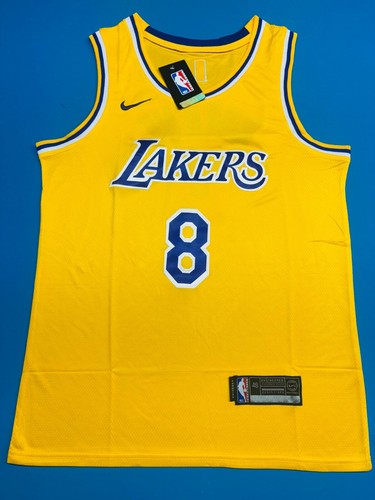 NWT Mens Medium 48 Kobe Bryant Los Angeles Lakers #8 Swingman Jersey - 第 1/6 張圖片