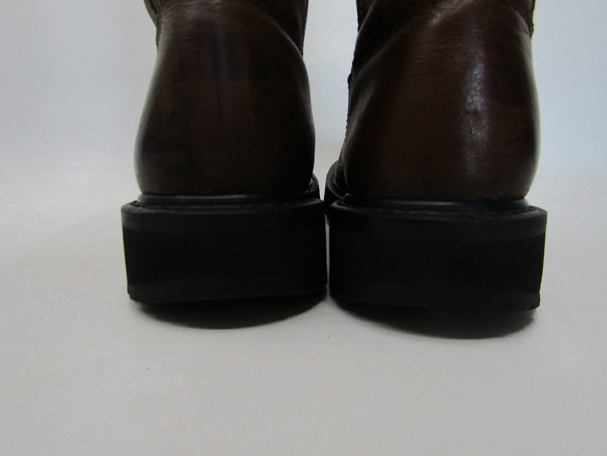 Wolverine Mens Size 7 EW Brown Leather Roper Cowboy Western Boots WBSM-W240056-100323-F24-  main image 2
