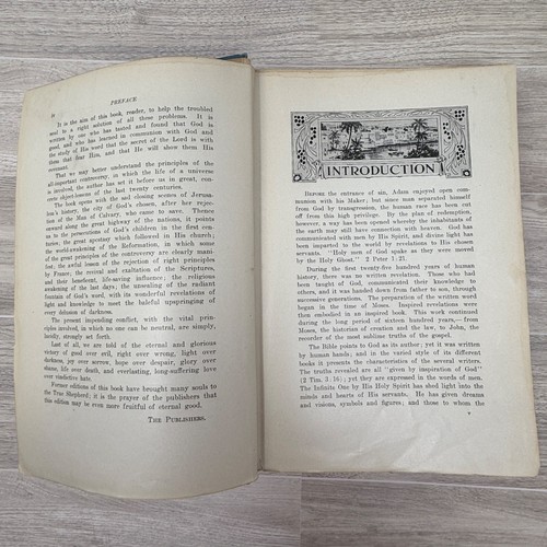 Antique 1907 The Great Controversy Between Christ And Satan Hardcover Classic - Picture 7 of 12
