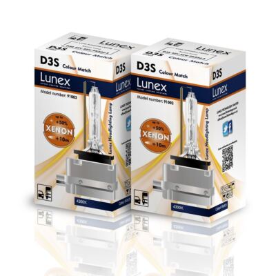 2 x D3S XENON NEW BULB Genuine LUNEX compatible with 66340 9285304244 CM 4300K