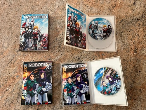 DVD ROBOTECH MACROSS SERIE COMPLETA 5 BOX DVD MTC ANIME FUORI CATALOGO RARO - Foto 5 di 8