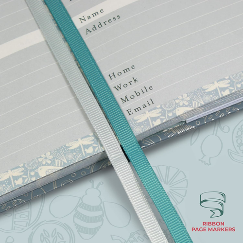 Boxclever Press Small Address Book with Over 400 Spaces. Hardcover