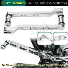 9.84" Extend Heel Toe Gear Shift Lever Shifter Peg For Harley Road Street Glide