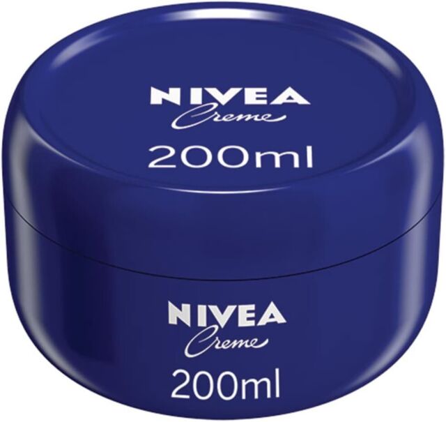 NIVEA Creme Pack of 3 (3 x 200 ml) Moisturising Skin Cream Intensively Caring