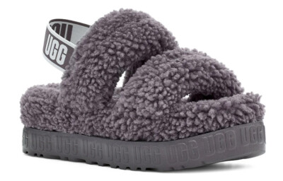 サンダル・ミュール UGG FW25 UGG Flat shoes (1113474 CHE) UGG アグ サンダル レディース ファンケット 1113474 ブラック