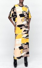 NWT ZARA PRINTED MIDI DRESS LIMITED EDITION S $119