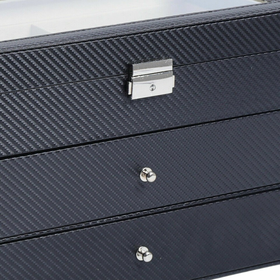 Storage Box Or Racks 18 Slot Eyeglass Sunglasses Storage Box 3 Layers Glasses Display ...