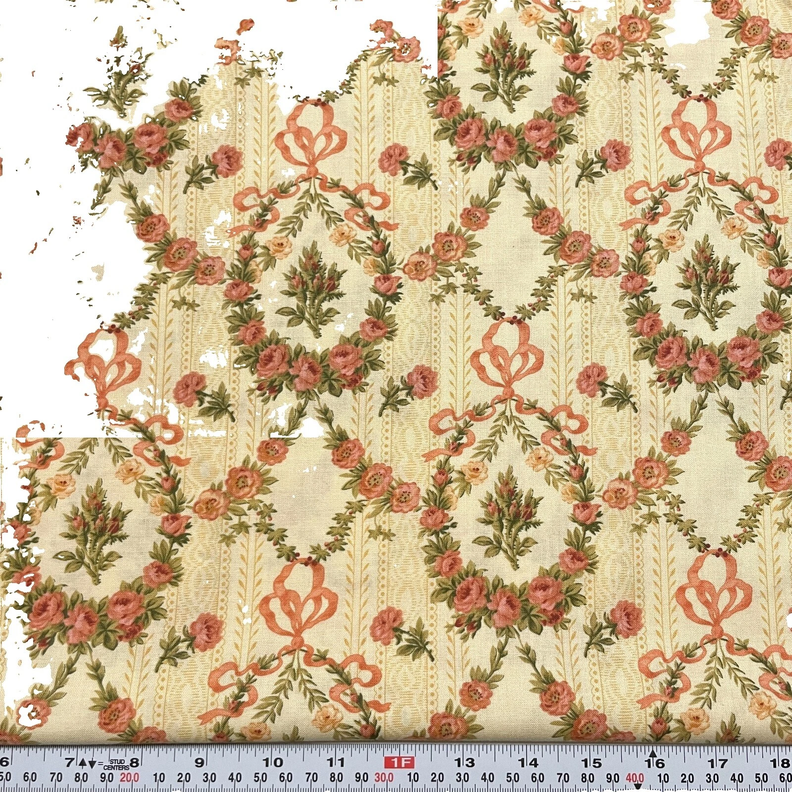 Flores y Plantas telas artesanales Red Rooster Quilting