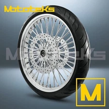 21X3.5 FAT SPOKE WHEEL 40 STAINLESS SPOKES FOR HARLEY TOURING BAGGER FRONT RIM