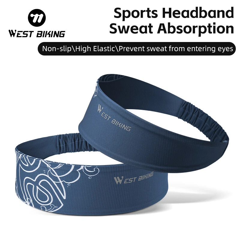 WEST BIKING Verano Ciclismo Aire Libre Banda para Sudar Ampliar la Humedad Diadema Absorbente Foto 2 de 4