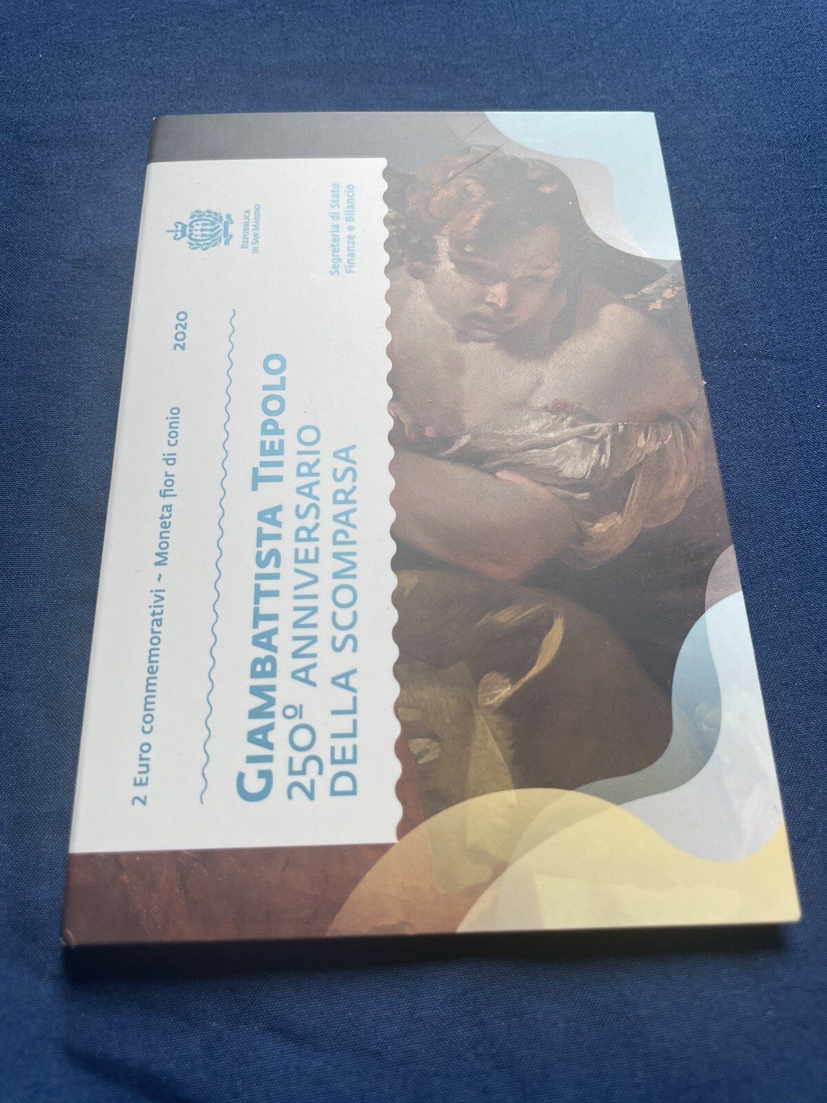 2 Euros Commémorative Saint Marin  2020  Giambattista Tiepolo   BU