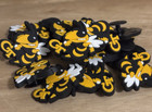 Lot of 14 New Georgia Tech Yellow Jackets New Clog Shoe Charms Yellow Jacket Gt