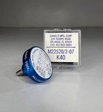 ONE (1) DANIELS (DMC) Crimp Tool Positioner K40 (NEW) M22520/2-07