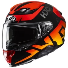 HJC F71 Bard Helmets Red Lg 0853-1201-06