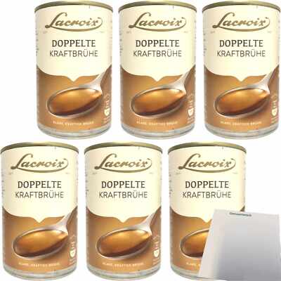 Lacroix Doppelte Kraftbrühe 6er Pack 6x400ml Dose usy Block