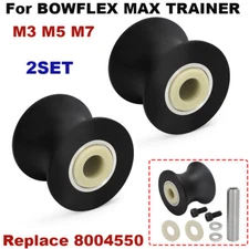For M3 M5 M6 M7 M8 BOWFLEX MAX Trainer Wheel Replacement Arm Roller 2SET 8004550