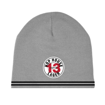 Official Guinness Grey Beanie Hat With 