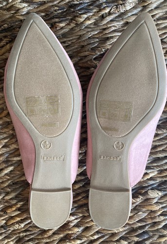 Bamboo Women's Flats Diary 55 Slip on Pink Size 8 US - 第 7/11 張圖片