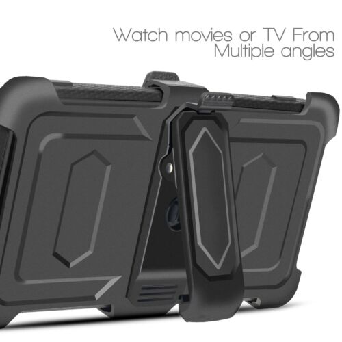 For LG V60 ThinQ Holster Hybrid Rugged Phone Case Built In Screen Heavy Duty - Picture 10 of 37