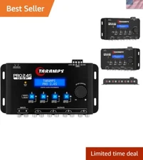 Taramps Pro 2.4S DSP Crossover: 15-Band Equalizer for Ultimate Sound Control