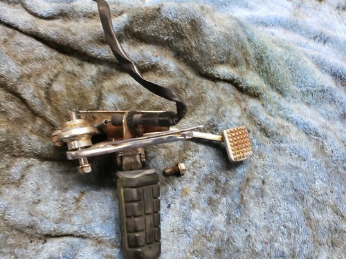 1994 Honda Shadow VT 1100 VT1100 Right Rearset Footrest Peg Pedal  - Bild 3 von 7